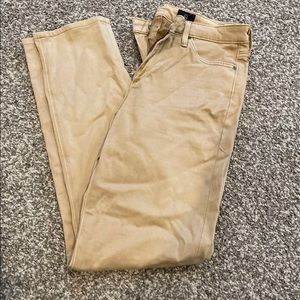 Tan skinny pants